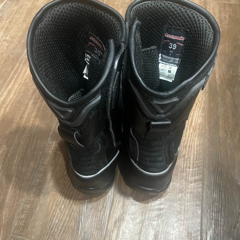 Tourmaster Black Riding Boots - Picture 5 of 10